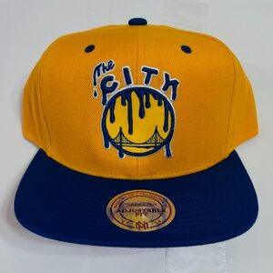 Mitchell & Ness Hardwood Classics Golden State Warriors The City Drip Snapback